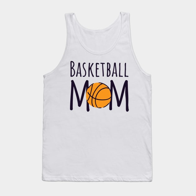 Basketball Mom Gift Mom Game Day Outfit Mothers Tank Top by cranko